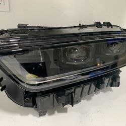 BMW X7 G07 LCI OEM INSURANCE QUALITY LEFT DRIVER LED HEADLIGHT HOUSING NO MODULES 2023/2024/2025