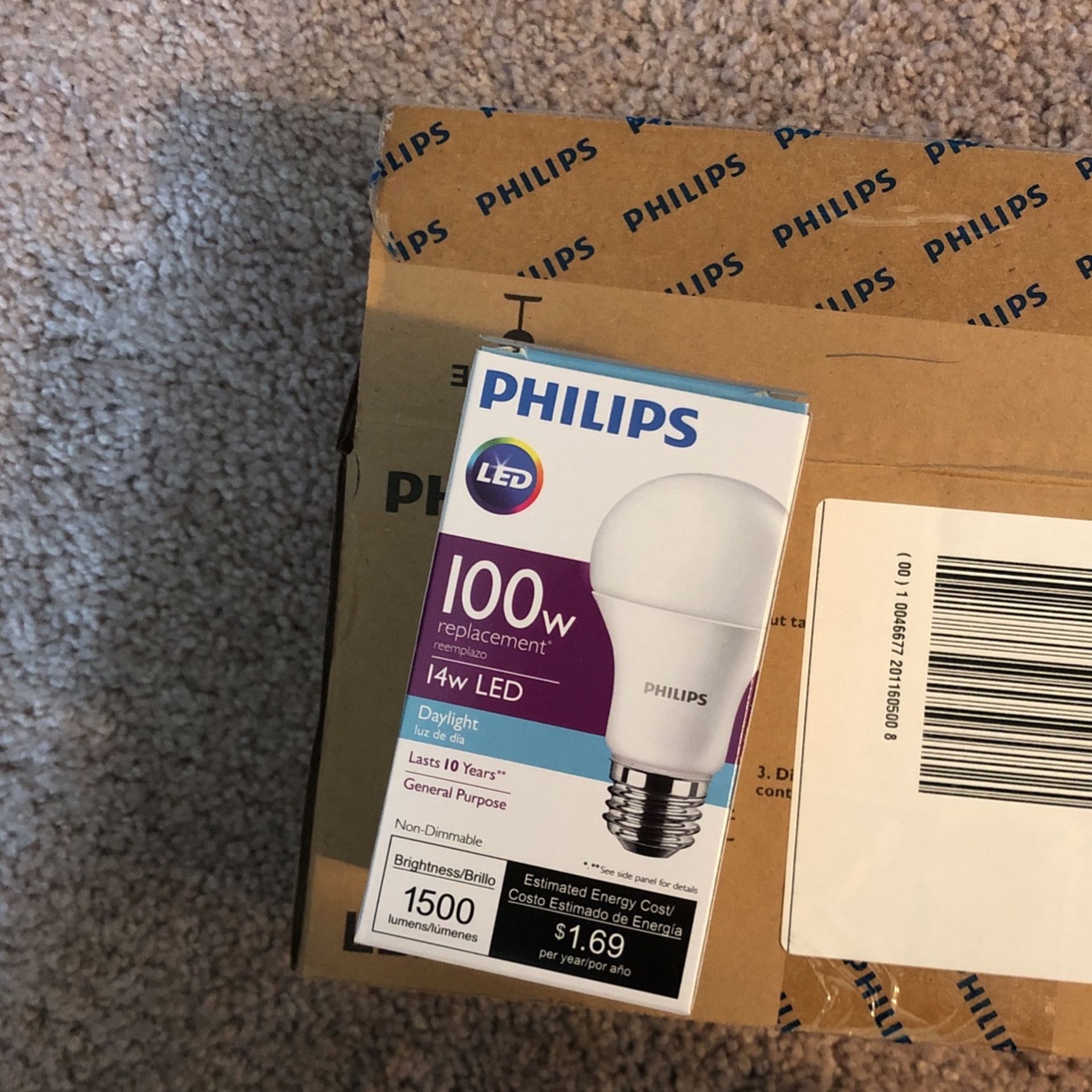 4 Number 14w Led Bulbs