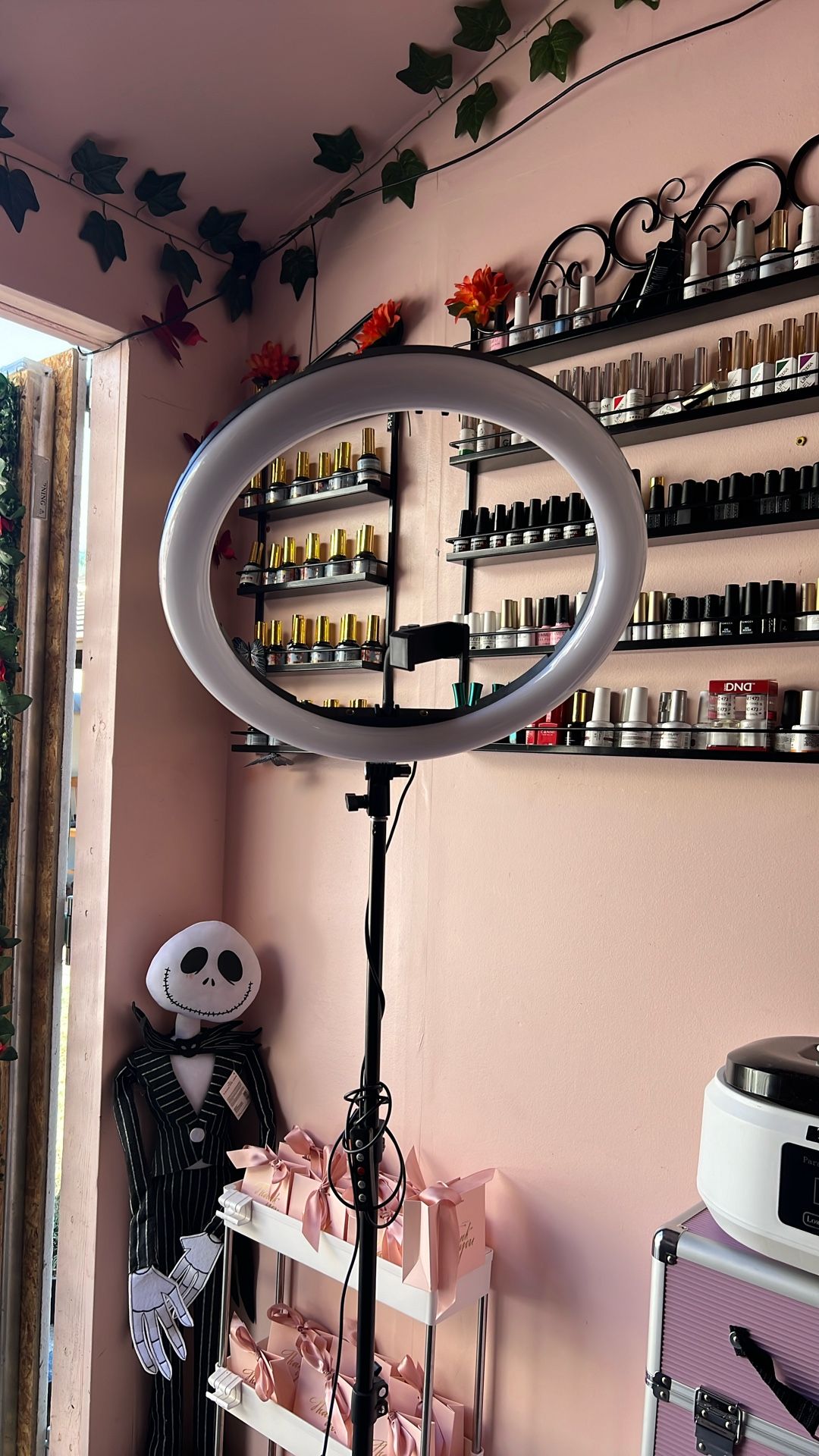 Try pot With Phone Holder