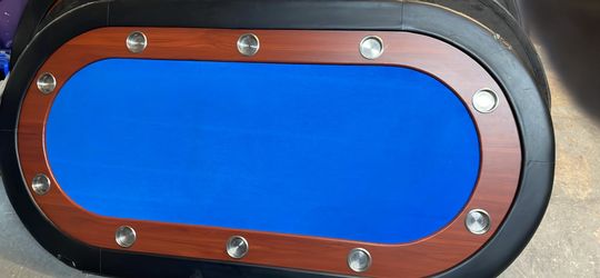Poker tables, black jack, craps pai gow and chips