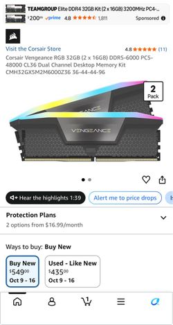 Corsair Vengeance 32gb ddr5