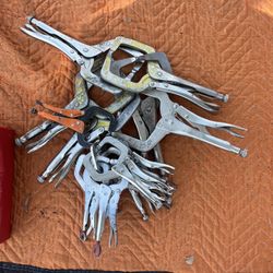 Big Clamps And Small Clamps For Steel Stud Framers