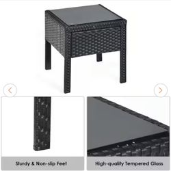 Whicker Coffee Corner Table 25