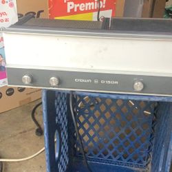 Vintage Crown D150A  Stereo  Power Amp