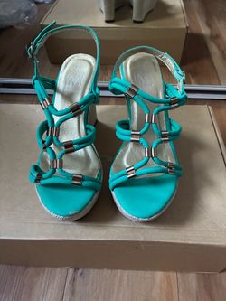Teal wedges