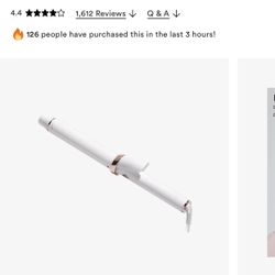 SinglePass Curl X Ceramic Extra-Long Barrel Curling Iron