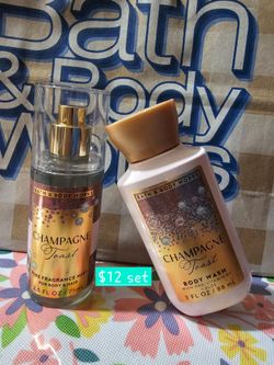 Bath & Body Works Champagne Toast Set