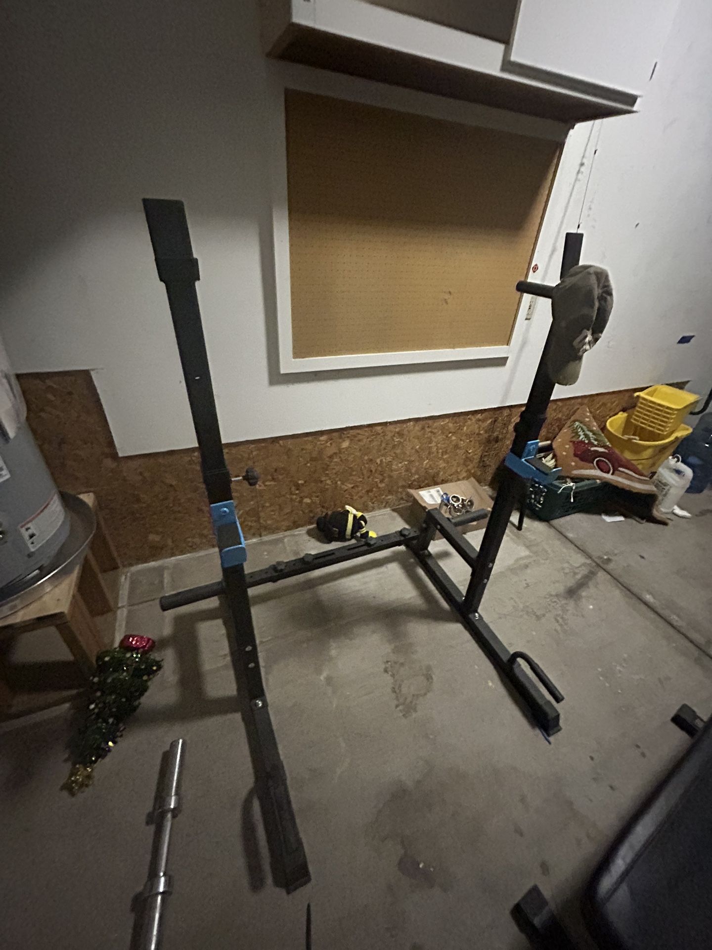 Squat Rack And Bench