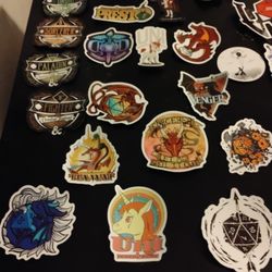 Stickers / Decals 🐲🪄🧙‍♂️D&D