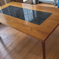 Teak Danish Dining Table 