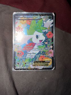 Pokemon ex cards full art Shaymin Lucario +others