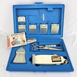 Vintage Revelation Complete Barber Kit Blue