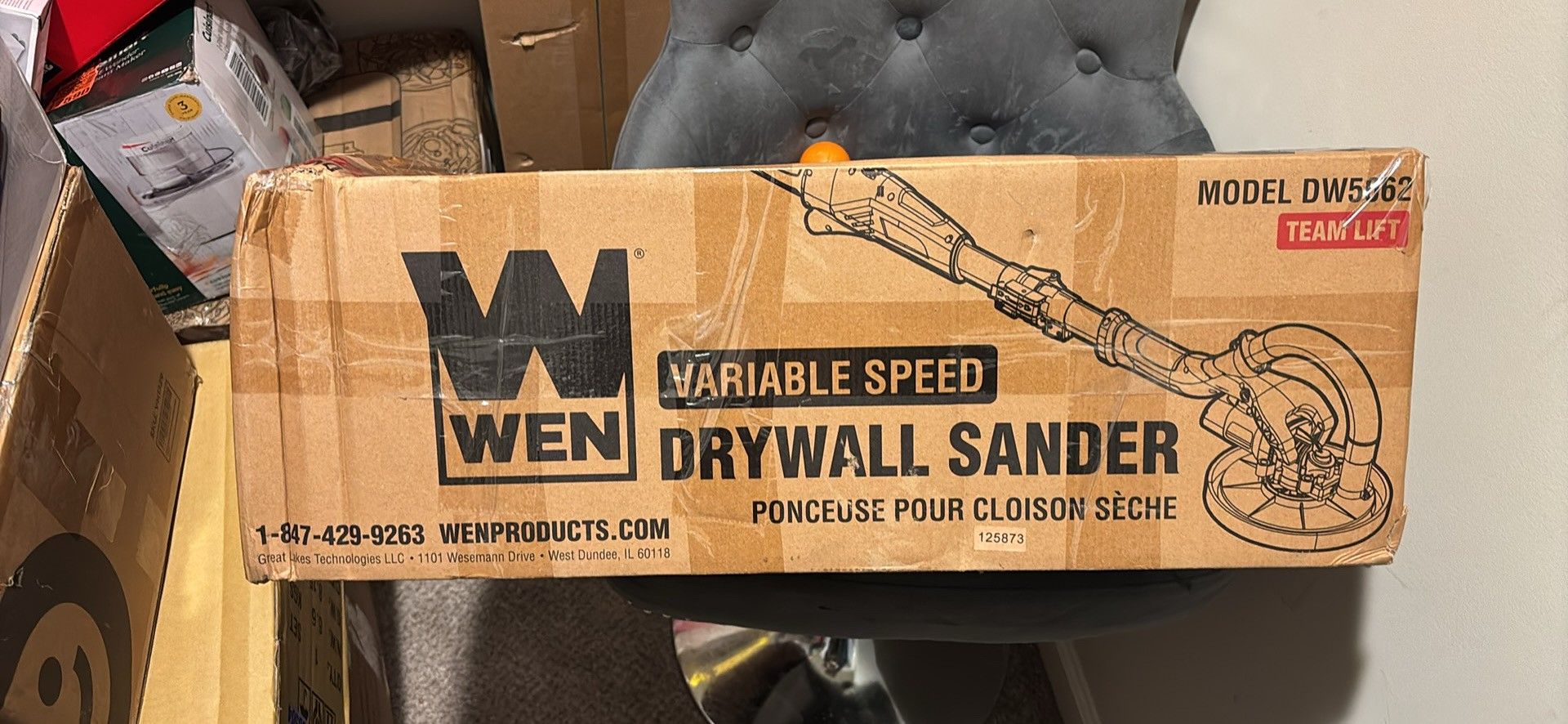 WEN Drywall Sander w/ 15 Foot Dust Hose