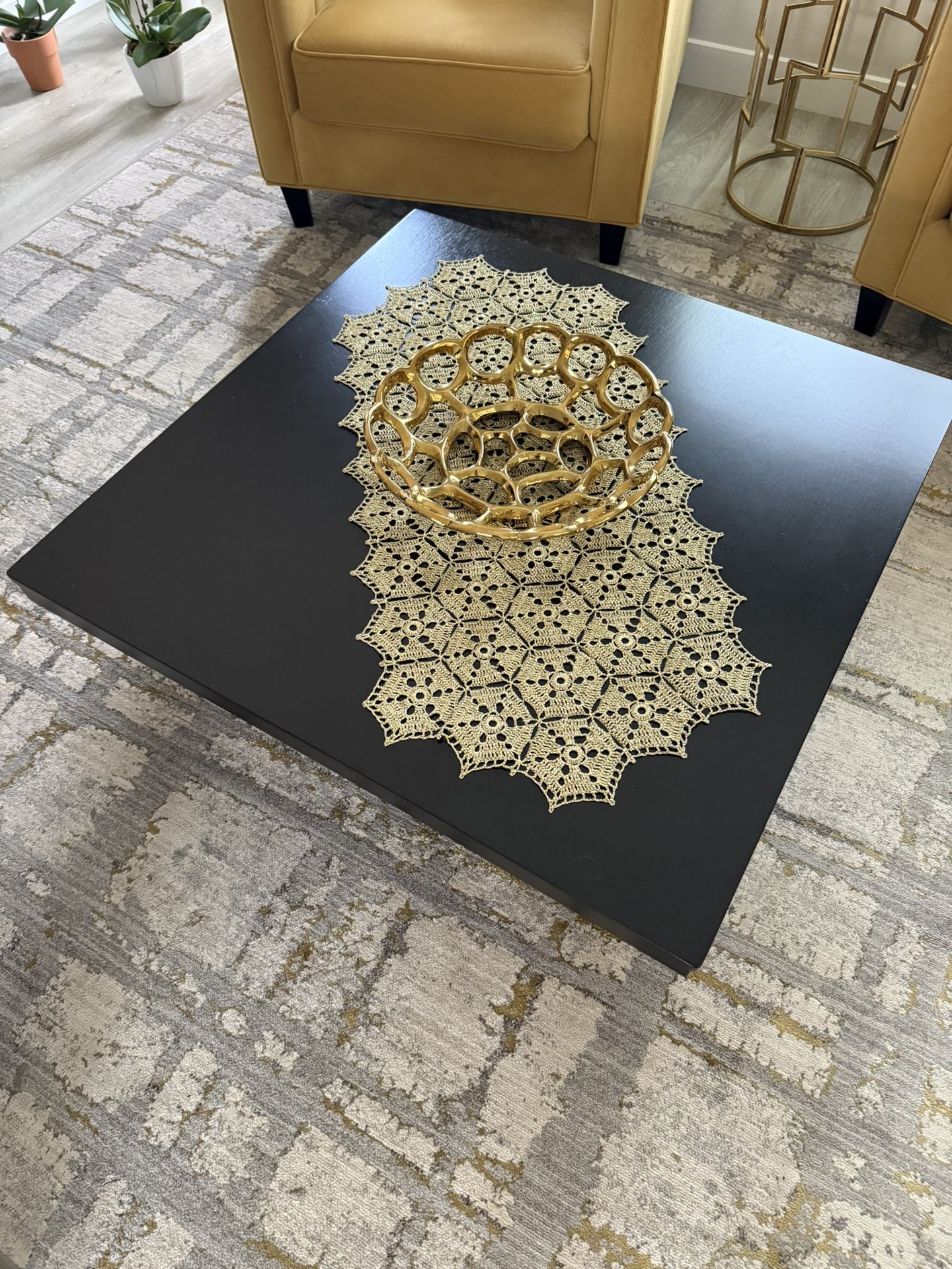 Black Coffee Table