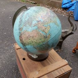 Older Globe Showing USSR
