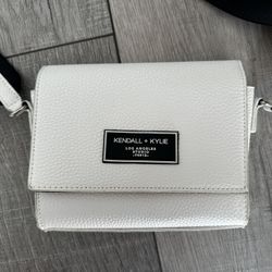 Kendall + Kylie White Crossbody Bag