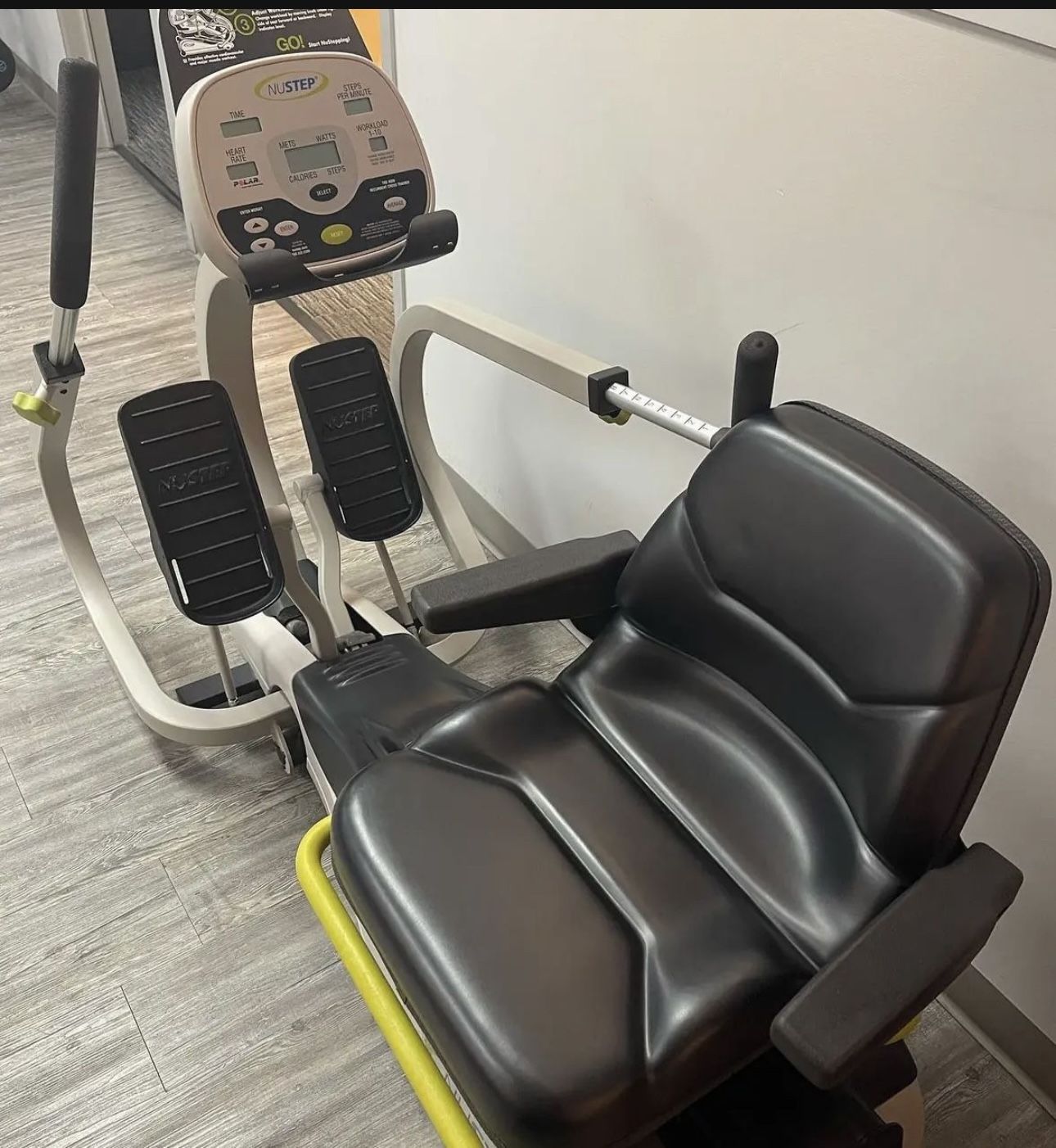 New NuStep T4r Elliptical Cross Trainer Recumbent machine