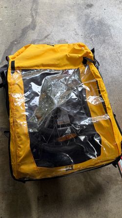 Burley Kids Bike Trailer / Stroller – Yellow (Good Condition)