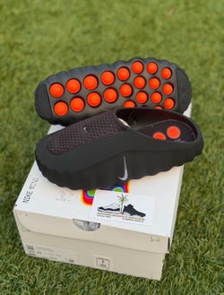Nike Mind 001 Mules Black Sizes 10 men, 11 men, 8w / 6.5y