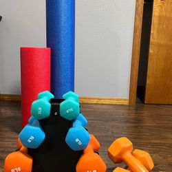 At Home Workout Dumbbell Set