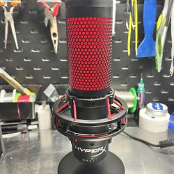 Hyper x quadcast & mic arm with pop filter (bundle) 🎙️