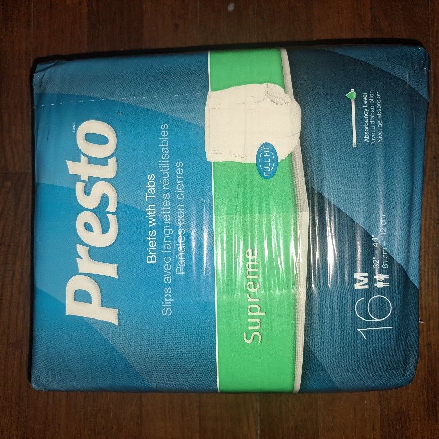 Presto Diapers (Box of 6)