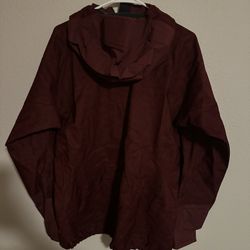 Women’s Adidas Poll over Rain jacket 