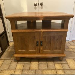 Entertainment Center/Cabinet . 2 Doors/3 Adjustable Shelves.