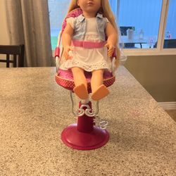 Doll Salon Chair 
