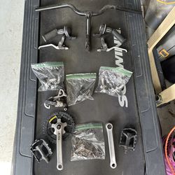 Bicycle parts complete 3x7 groupset