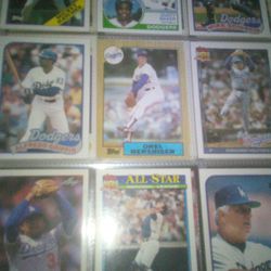 Dodger Binder Full Cards 