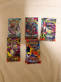 Pokemon Packs (Straight From Vending Machine)