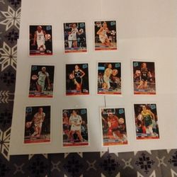 Lot Of WNBA Basketball Rated Rookie Cards