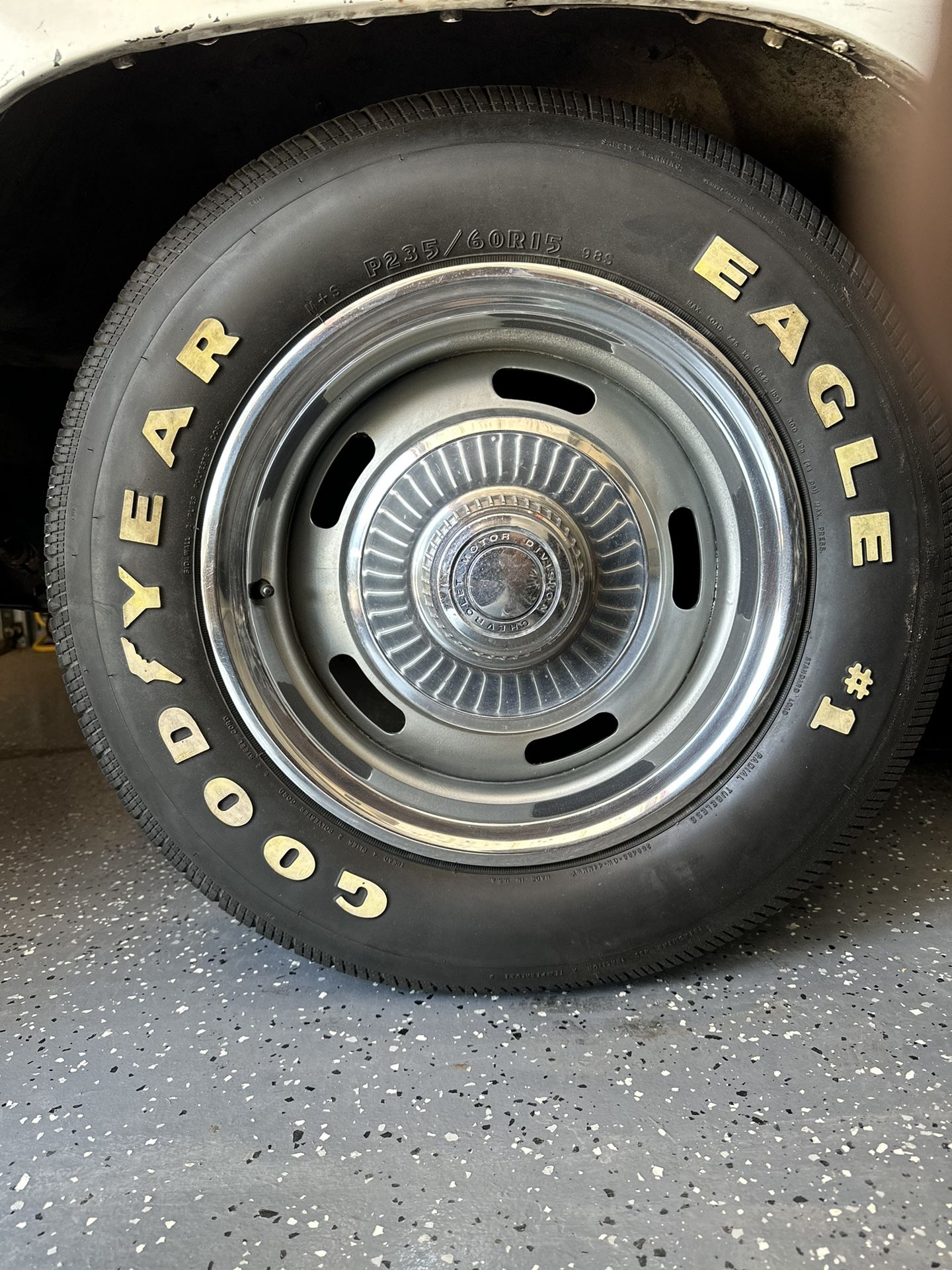 Corvette Rally Wheels 5x4.75 - 15” X 8