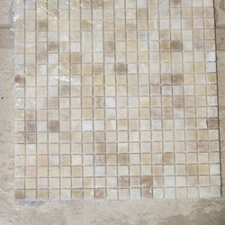 Honey Onyx Mosaic - 5/8" x 5/8"
