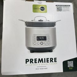 GreenPan Premiere 10-Cup Rice & Grains Cooker