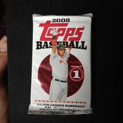 2008 TOPPS MLB BASEBALL SERIES 1  PACK 10 CARDS