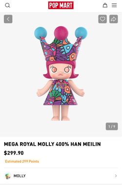 Mega Royal Molly 400%- Han Meilin