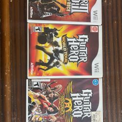 Guitar Hero Wii Games