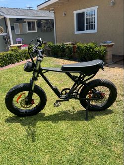 2 Ridestar Q20 1500W fat tire E-Bikes