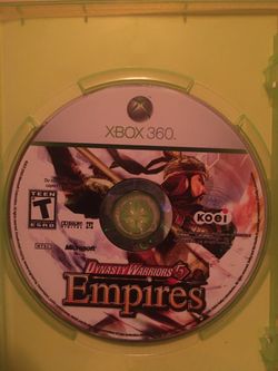 Xbox 360 dynasty warriors 5