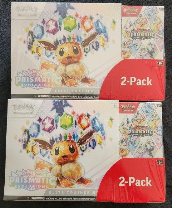 Pokémon Prismatic Evolutions Booster Bundle Box