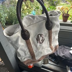 Canvas Weekender Tote Bag 