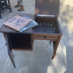 Vintage Antique Strand Record Player Holder