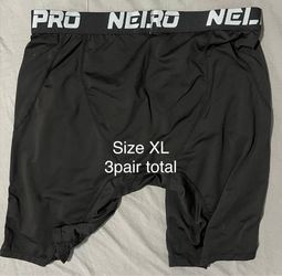 Nike Pro Compression Shorts Size XL – 3 Pack