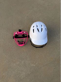 Softball helmet/face mask