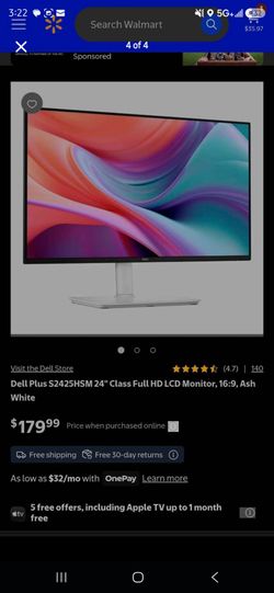 New dell 24 plus monitor