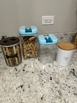 Dog/Pet Food Containers or Treat Containers