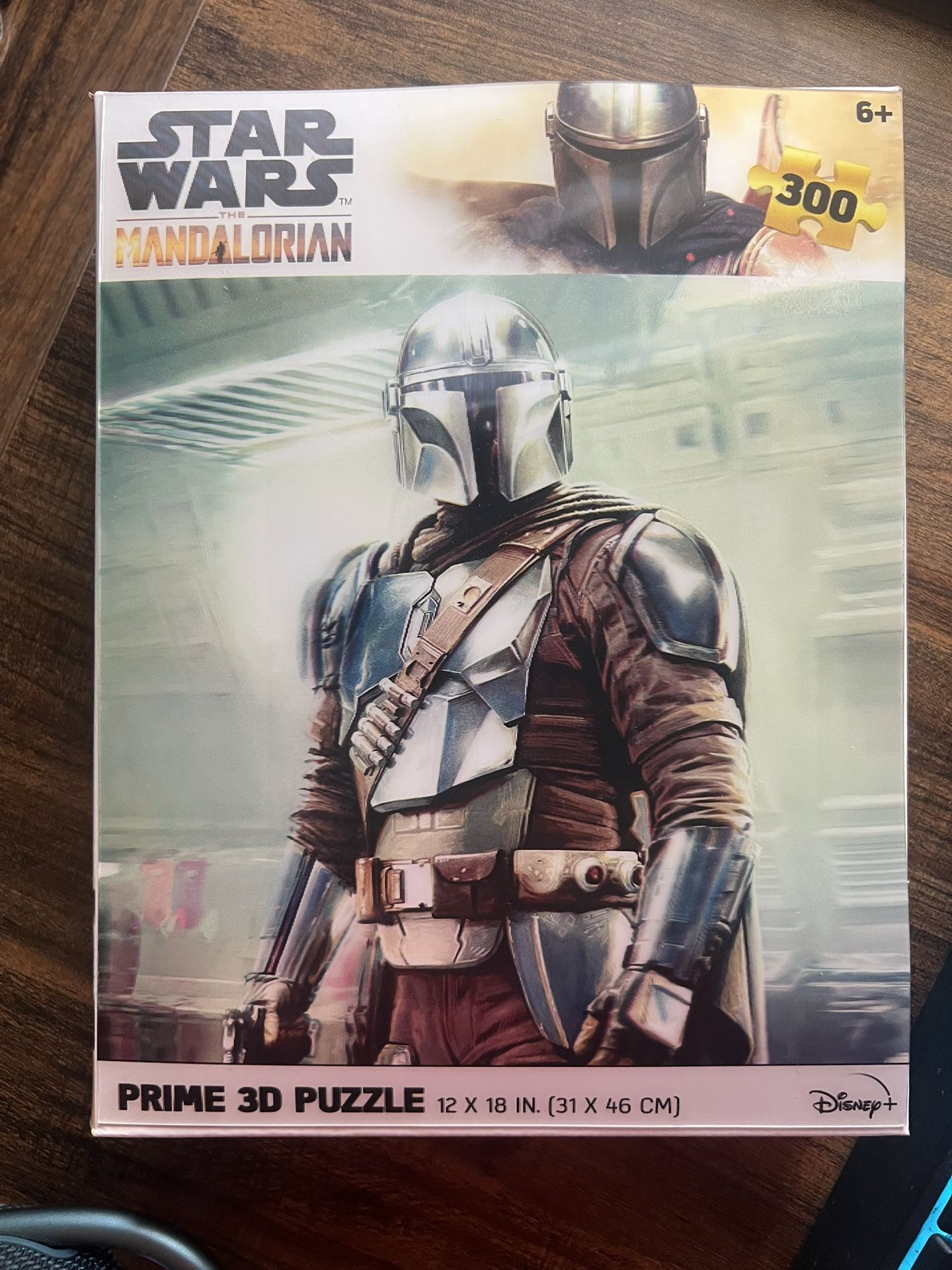 Star Wars The Mandalorian Prime 3D Puzzle 12x18 300 pieces