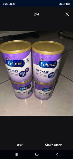 Brand new 4 cans of formula ( never open still sealed)   .